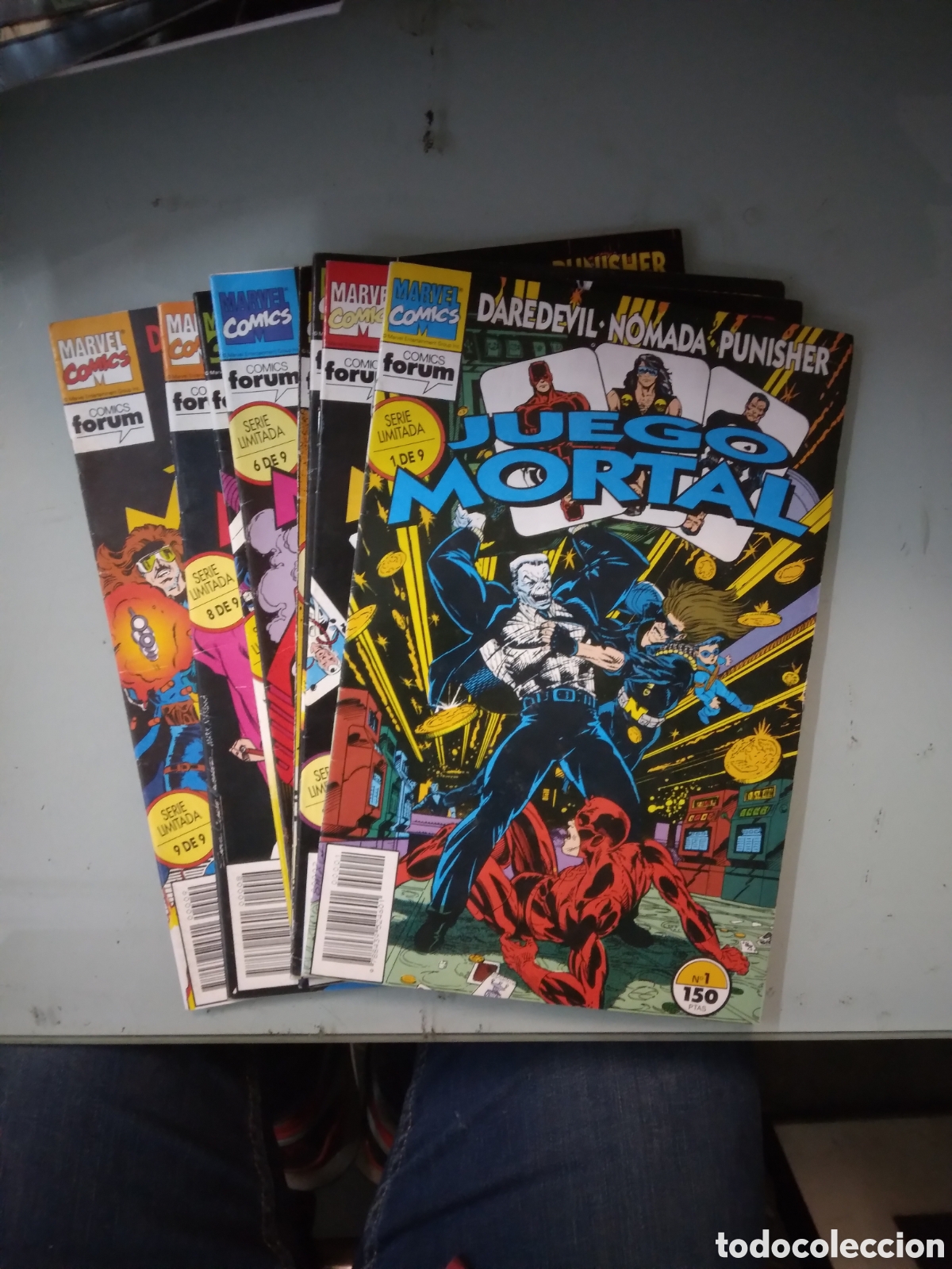 C&oacute;mics: Marvel Comics Forum, Juego Mortal, 1 al 9, Grapa 1J - Foto 1