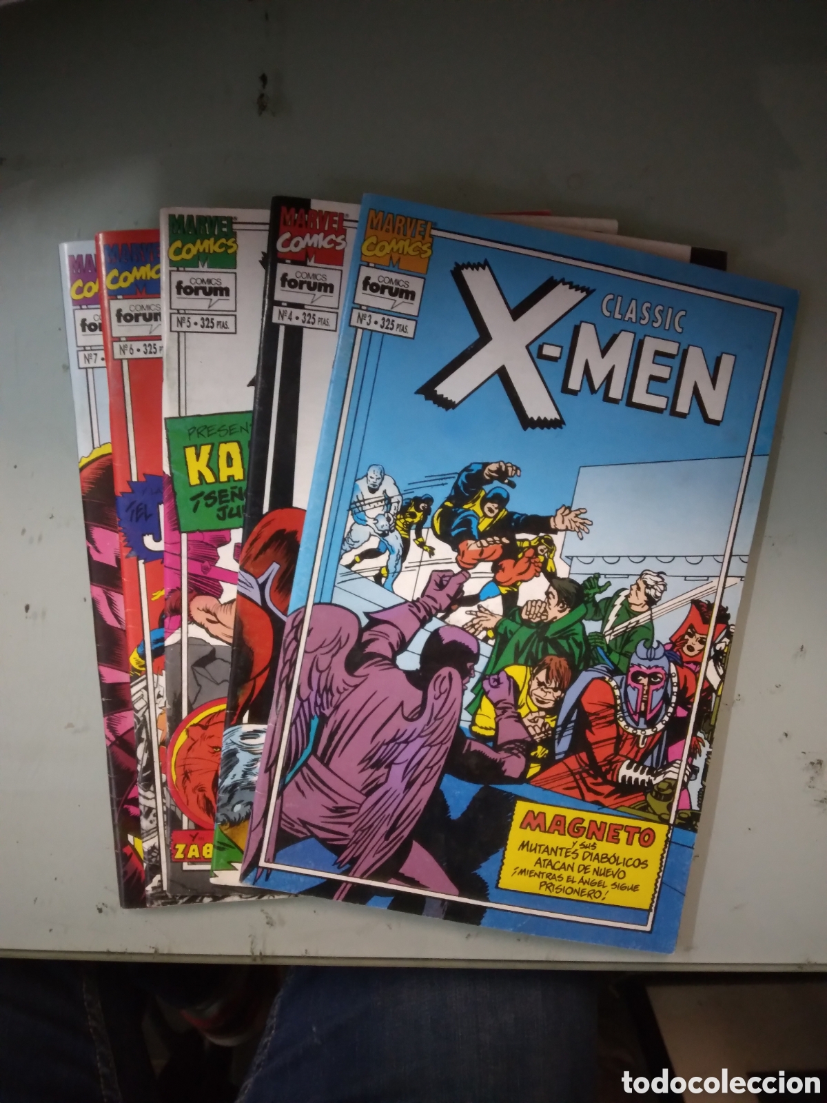 C&oacute;mics: Marvel Comics Forum, Serie limitada, Classic X Men, 3.4.5.6.y 7. Grapa 1J - Foto 1