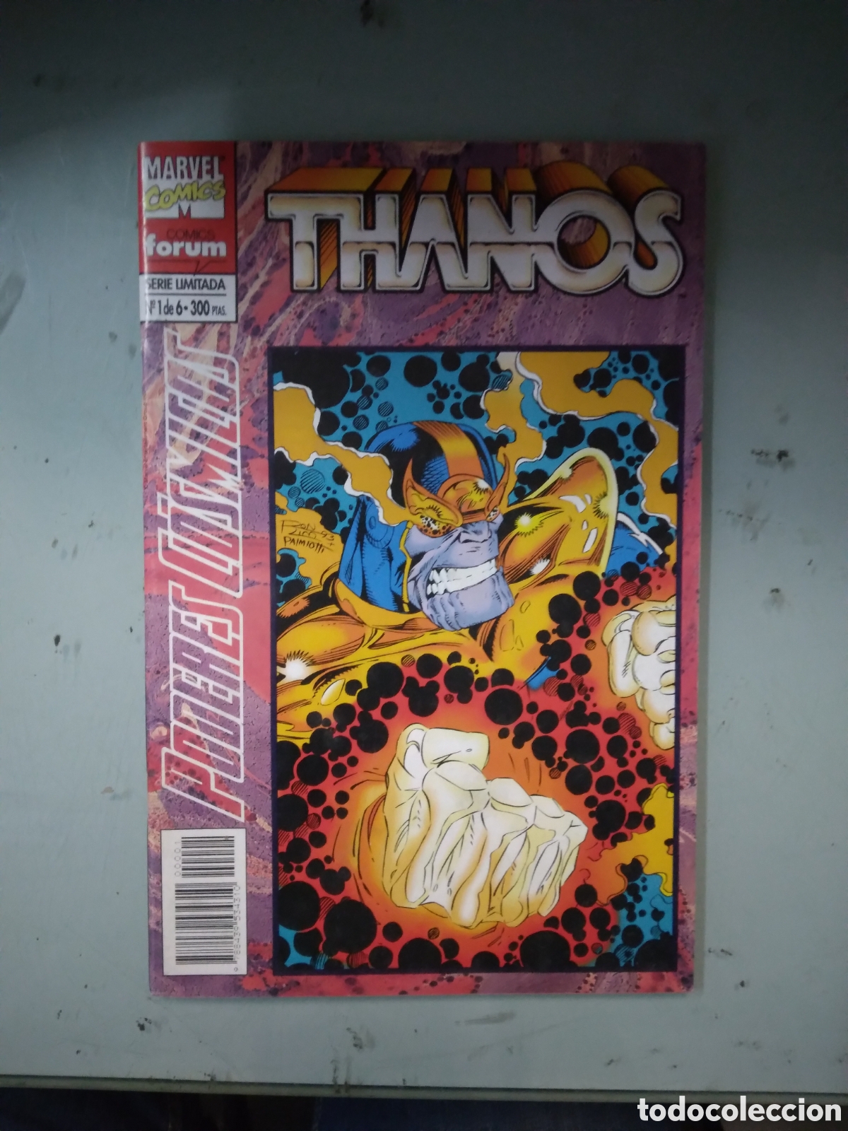 C&oacute;mics: Marvel Comics Forum, Serie limitada1 ,Thanos,Grapa 1J - Foto 1