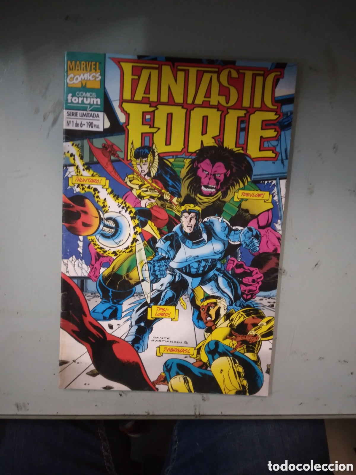 C&oacute;mics: Marvel Comics Forum,Serie limitada, Fantastic Force, 1, Grapa 1J - Foto 1