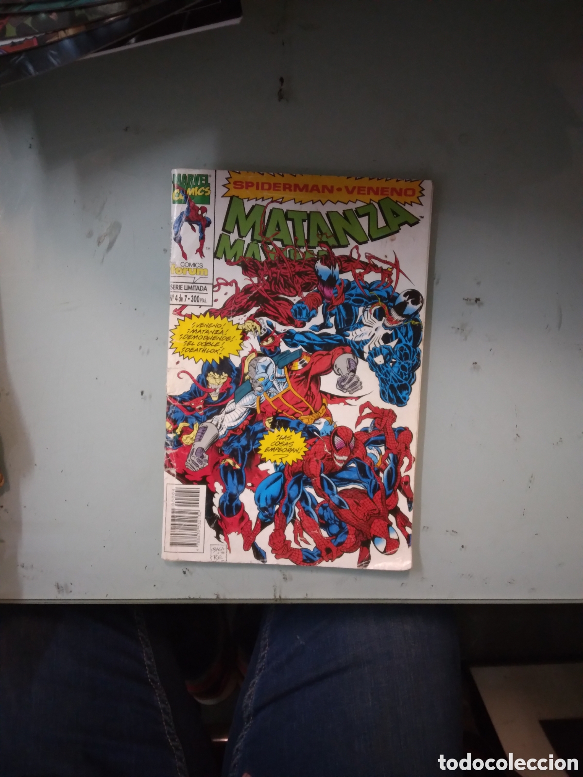 C&oacute;mics: Marvel Comics Forum,Serie limitada,4, Spiderman Matanza M&aacute;xima 4, Grapa 1J - Foto 1