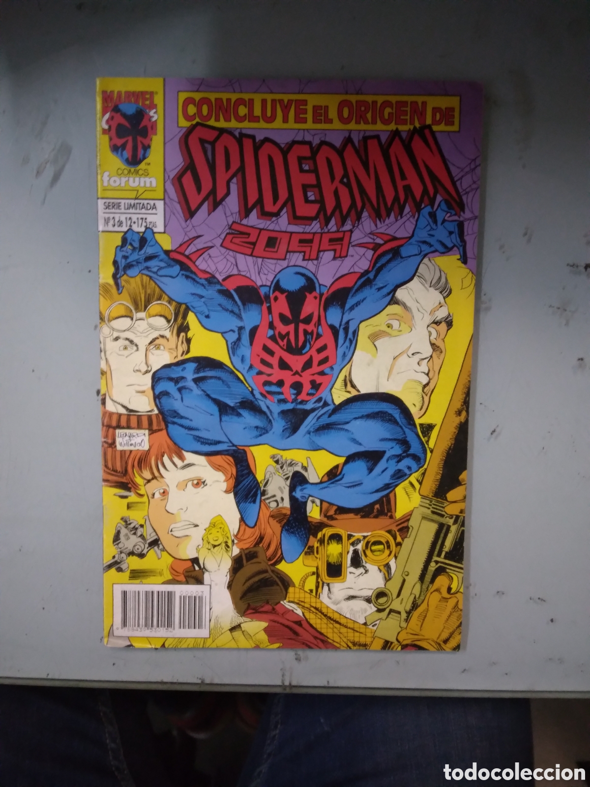 C&oacute;mics: Marvel Comics Forum, Serie limitada, 3, Spiderman 2099, 3, Grapa 1J - Foto 1