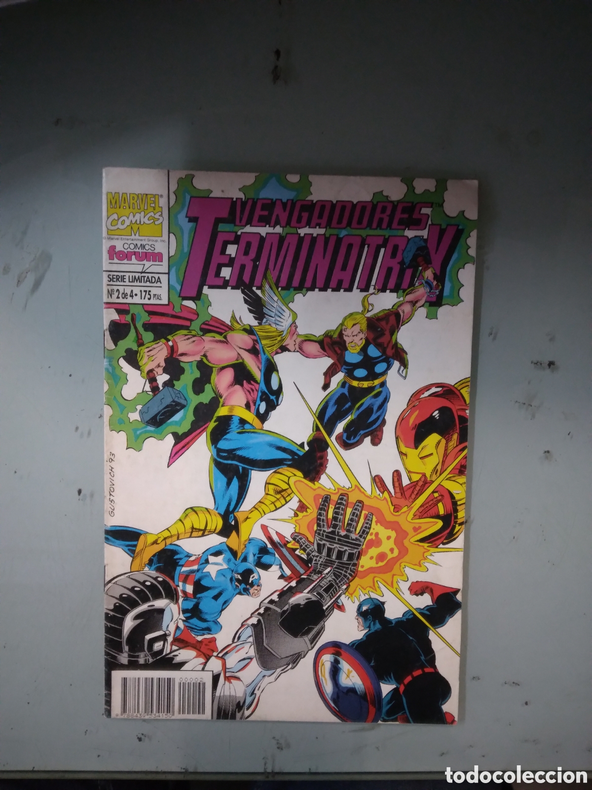 C&oacute;mics: Marvel Comics Forum, Serie limitada, Vengadores Terminatrix 2, Grapa 1J - Foto 1