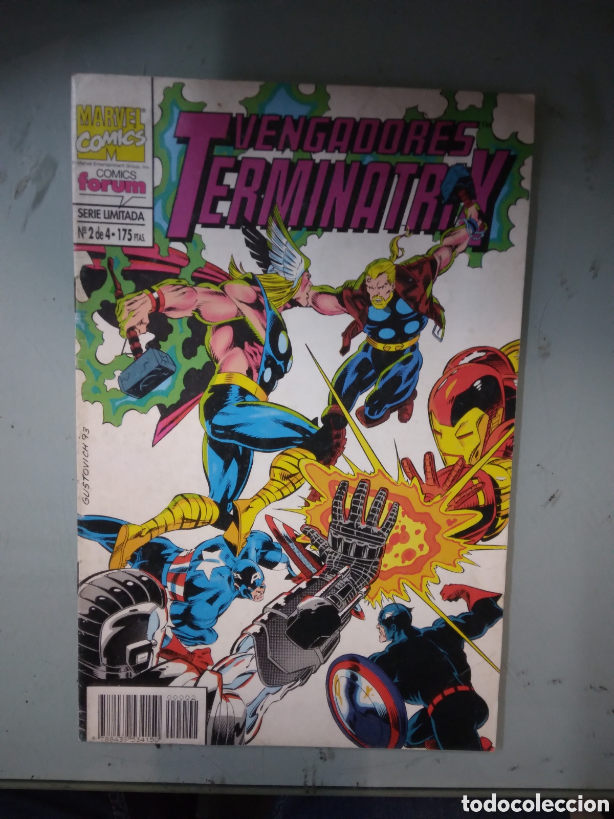 C&oacute;mics: Marvel Comics Forum, Serie limitada, Vengadores Terminatrix 2, Grapa 1J - Foto 1