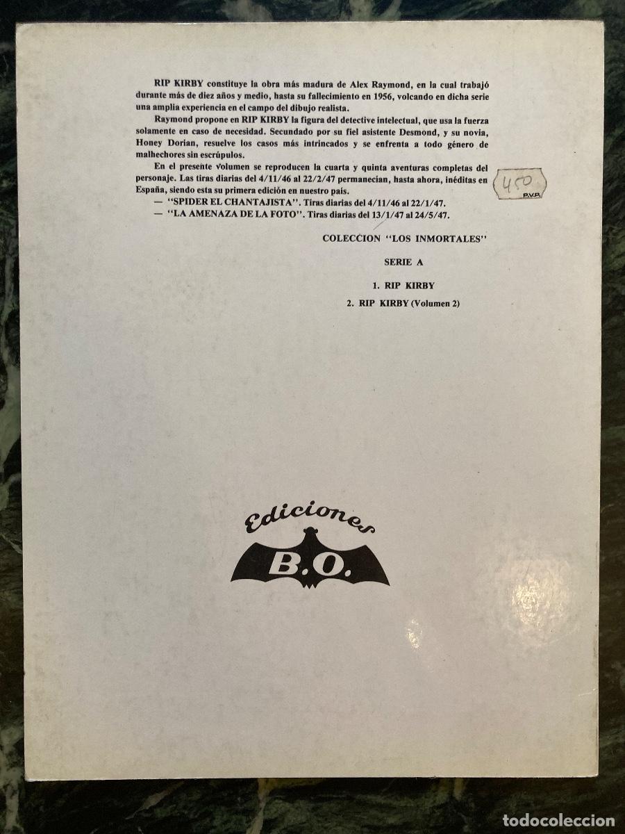 C&oacute;mics: ALEX RAYMOND RIP KIRBY VOLUMEN II (2) Ediciones B. O - Foto 3