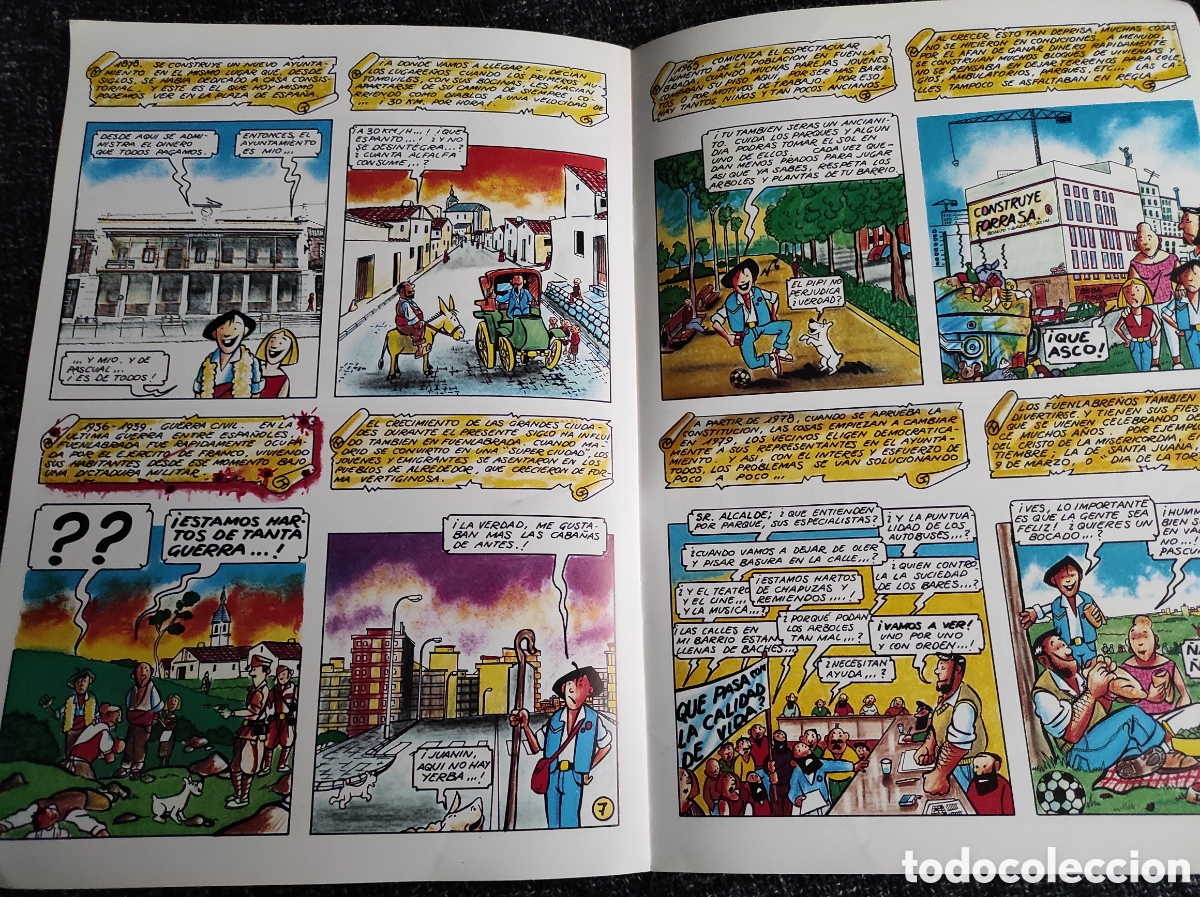 C&oacute;mics: COMIC - LA HISTORIETA DE FUENLABRADA - EDICION 1994 - Foto 2
