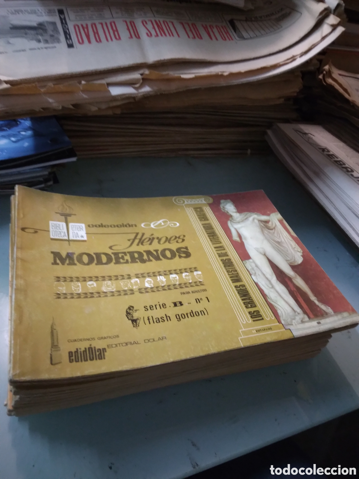 C&oacute;mics: H&eacute;roes modernos, Serie B, Flash Gordon 1 al 15, Clasic 4B - Foto 2