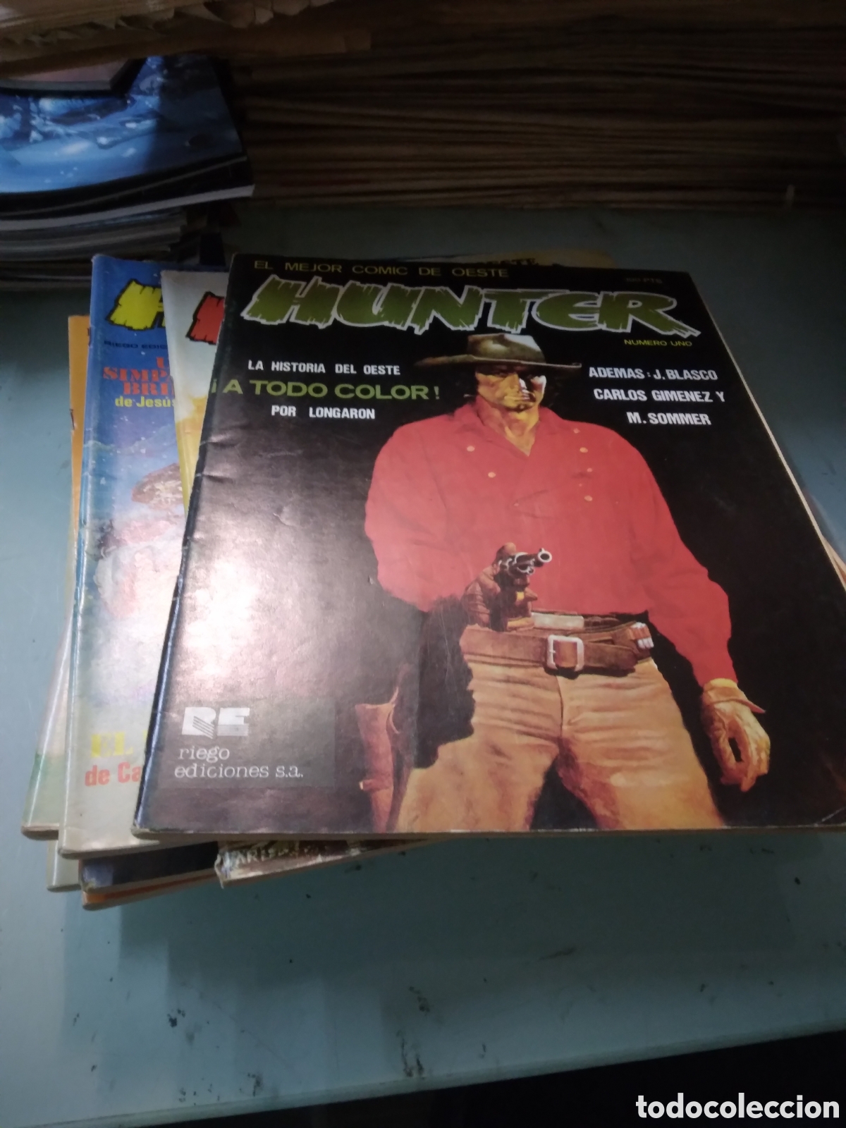 C&oacute;mics: El mejor c&oacute;mic del oeste, Hunter, 1 al 12, Riego Ediciones - Foto 2