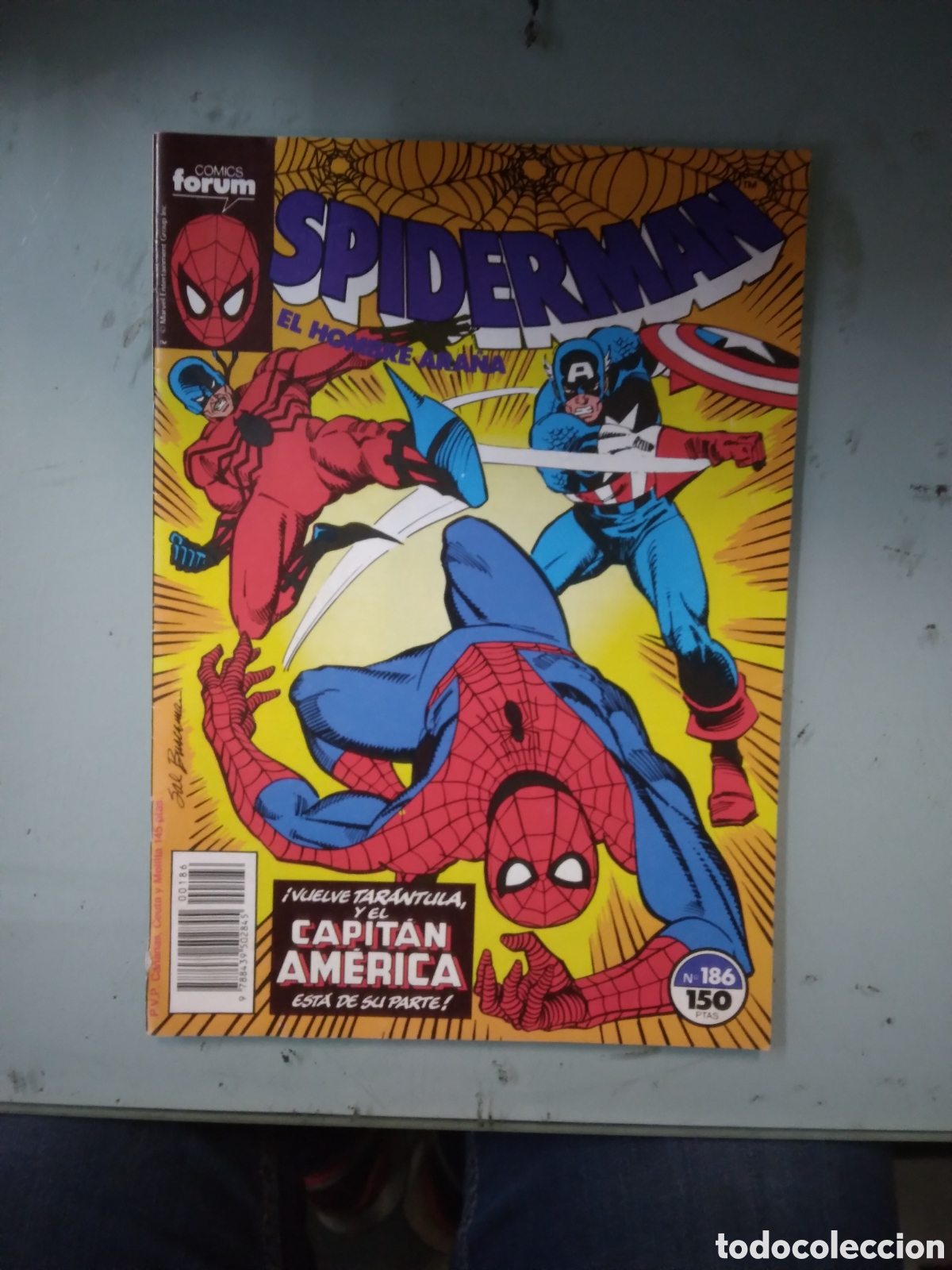 C&oacute;mics: Comics Forum, Spiderman,186, Grapa 1C