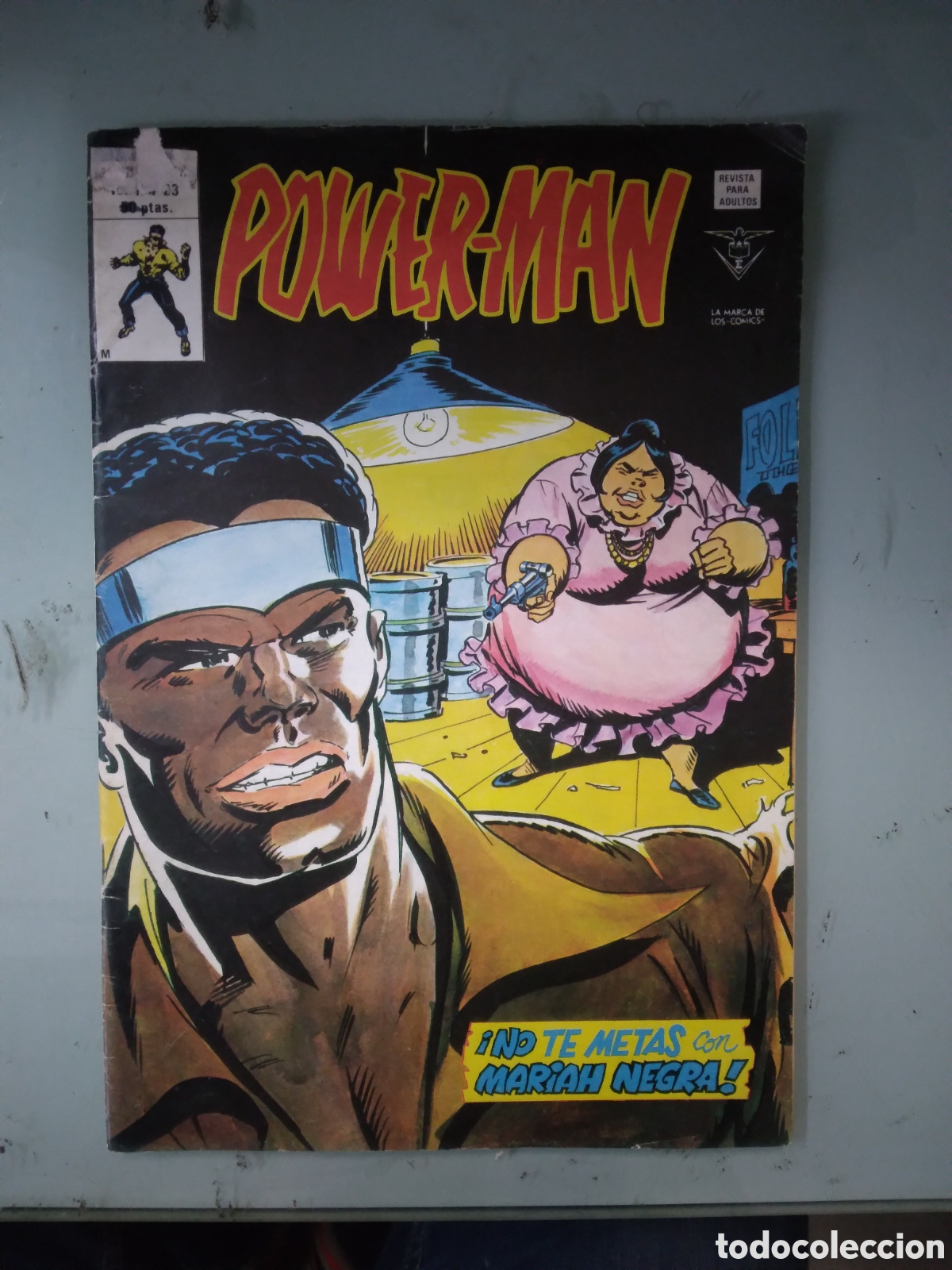 C&oacute;mics: Power Man, Vertice, Mundi Comics 23 - Foto 1