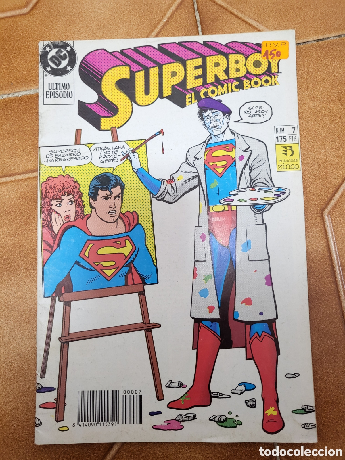 C&oacute;mics: C&oacute;mic DC - Superboy El coomic Book n&ordm; 7 (1990)- &Uacute;ltimo n&uacute;mero . Ediciones Zinco - Foto 1