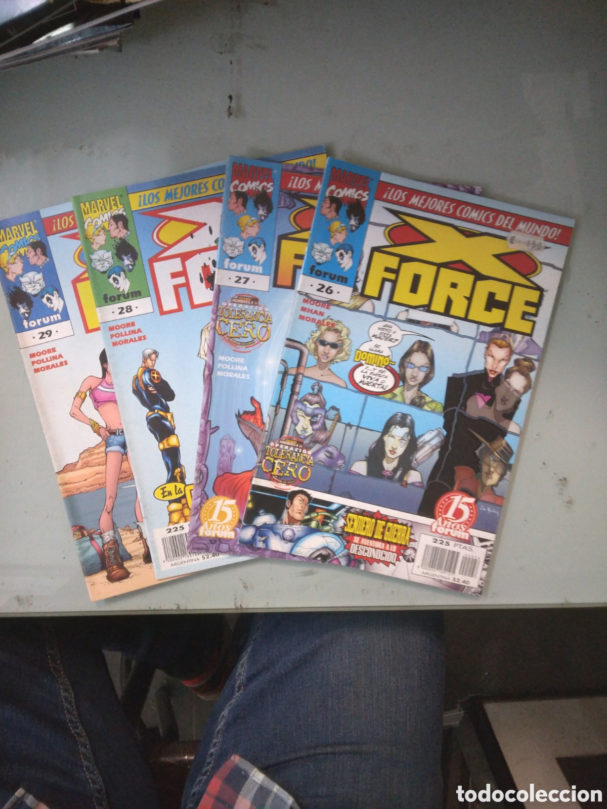 C&oacute;mics: Marvel Comics Forum, X Force, 26.27.28.29, Grapa 1E - Foto 1