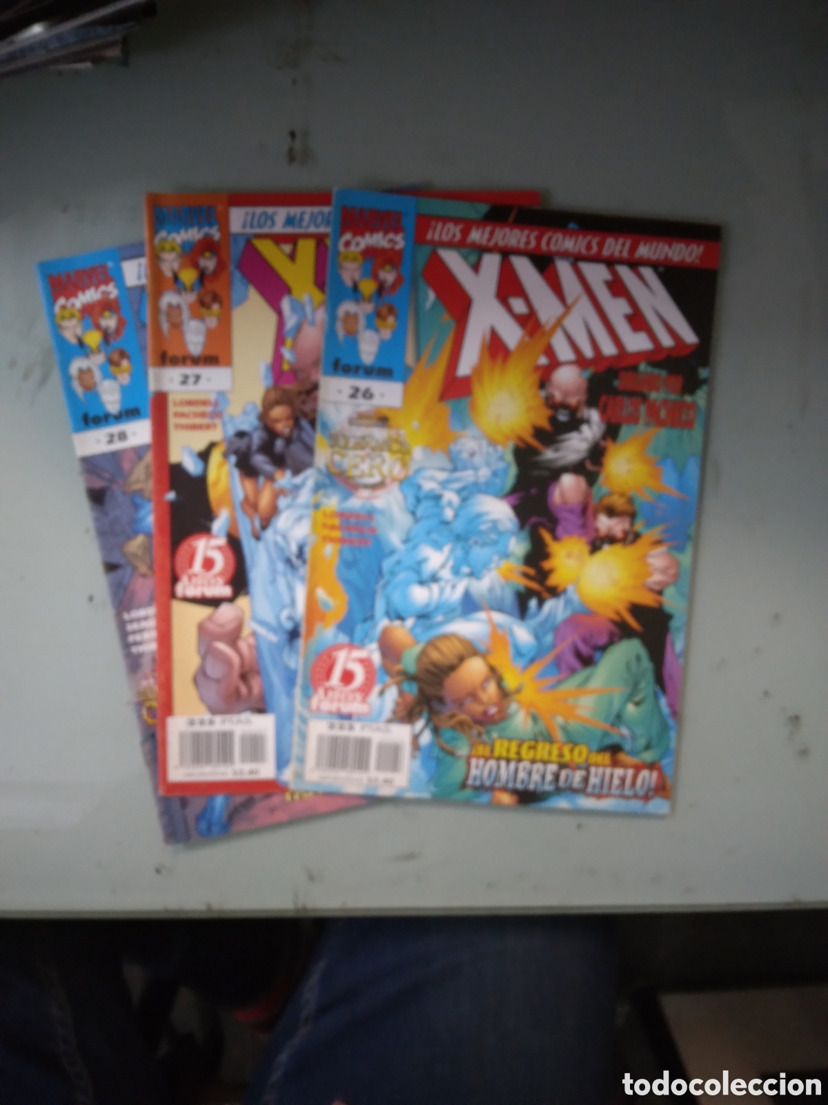 C&oacute;mics: Marvel Comics Forum, X Men, 26,27,28, 30,Grapa 1E - Foto 1