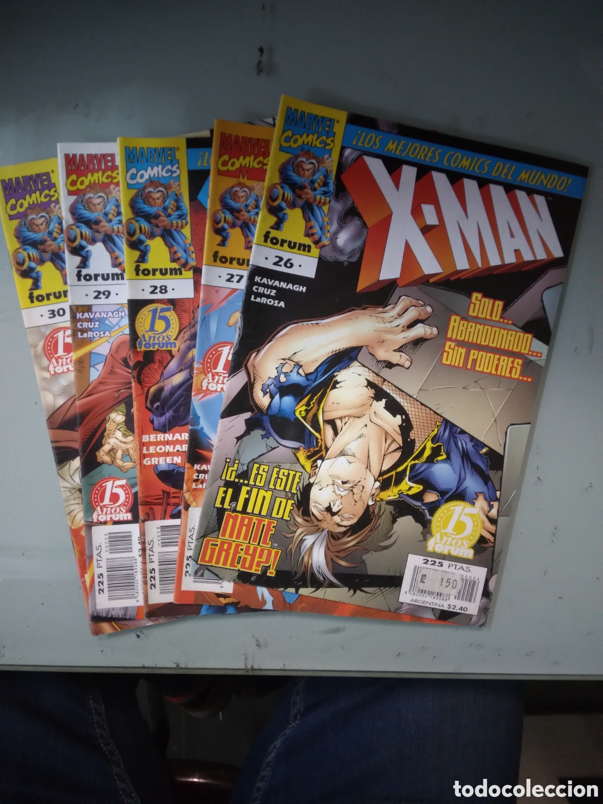C&oacute;mics: Marvel Comics Forum, X Man, 27.27.28.29.30, Grapa 1E - Foto 1