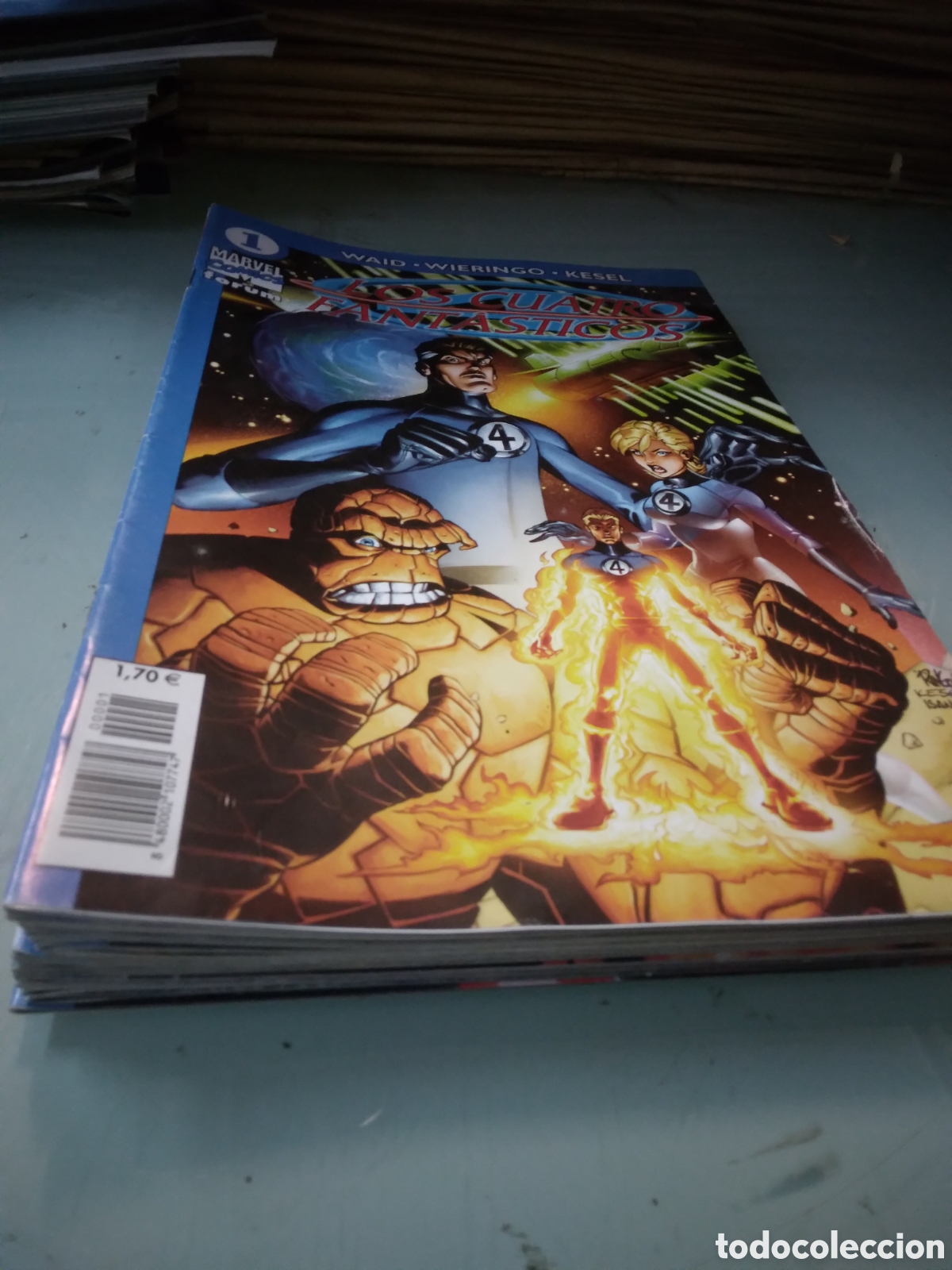 C&oacute;mics: MARVEL COMICS FORUM, Los cuatro fant&aacute;sticos, Waid, 1 al 16, Grapa 1E - Foto 2
