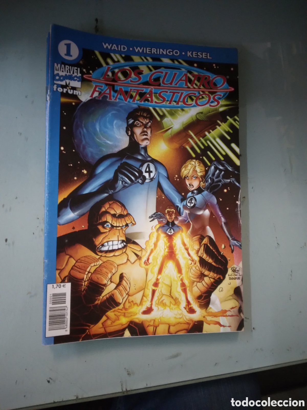 C&oacute;mics: MARVEL COMICS FORUM, Los cuatro fant&aacute;sticos, Waid, 1 al 16, Grapa 1E - Foto 1