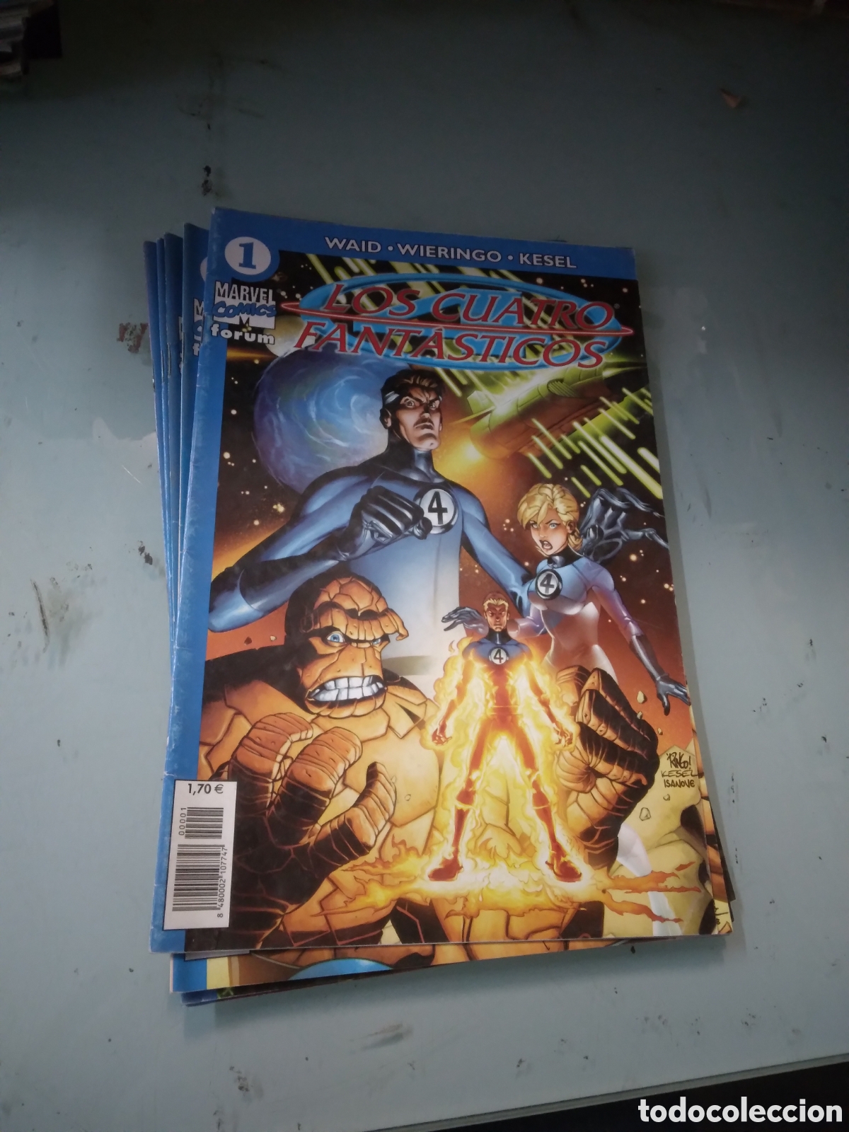 C&oacute;mics: MARVEL COMICS FORUM, Los cuatro fant&aacute;sticos 1al 8, Grapa 1E - Foto 1