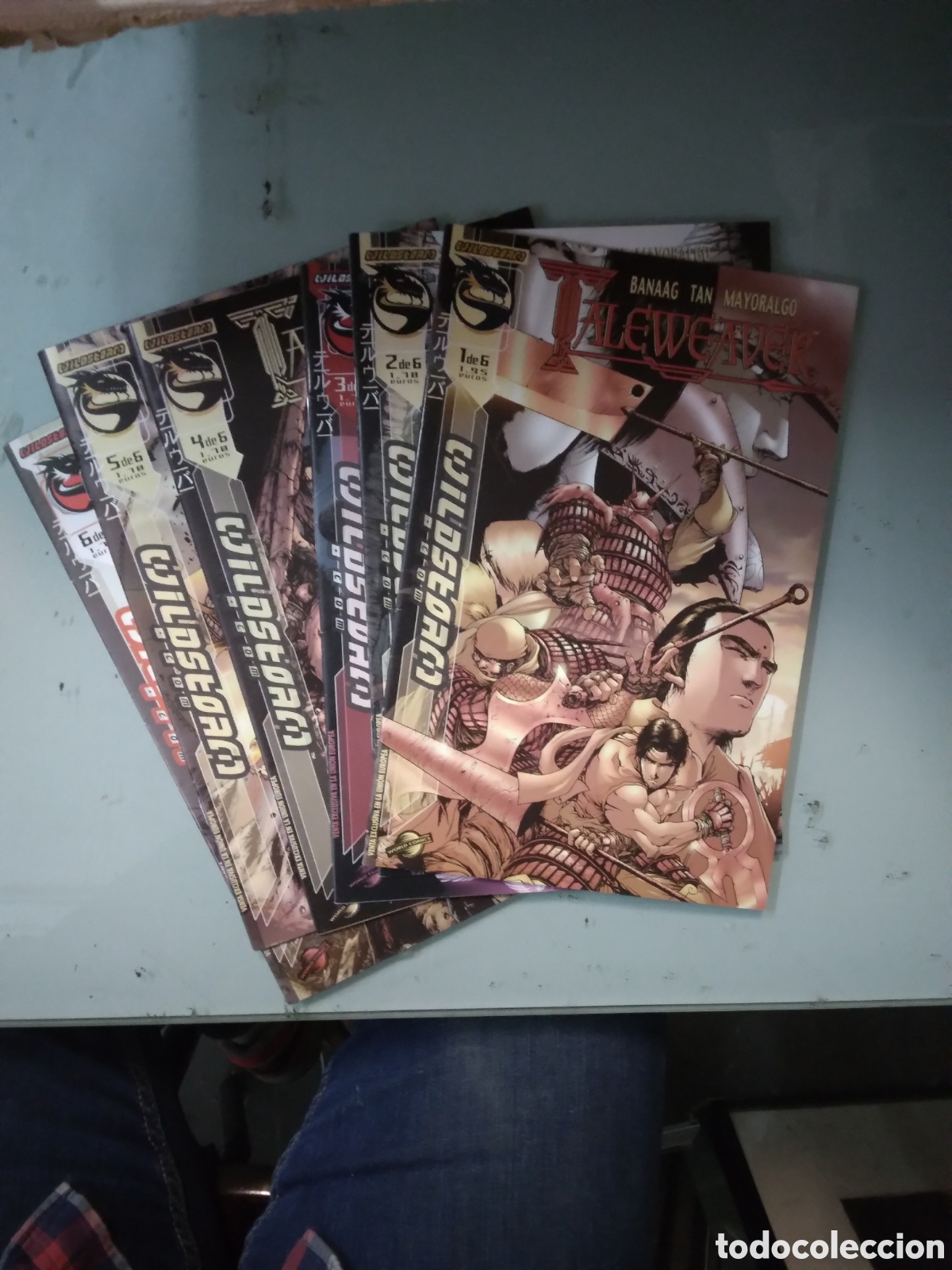 C&oacute;mics: World Comics, Wildstorm,Taleweaver, 1 al 6, Grapa 2A - Foto 1