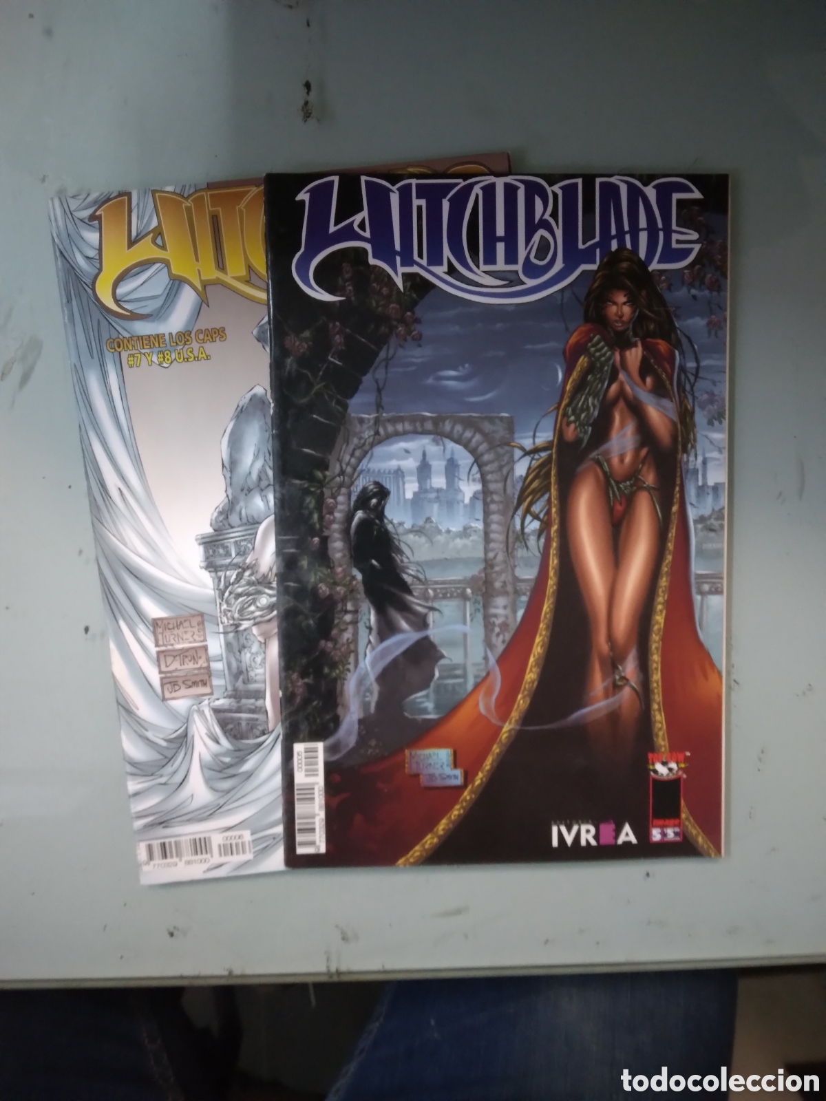 Comics: Top Cow,Iurea, Witchblade 5 y 6, Grapa 2A