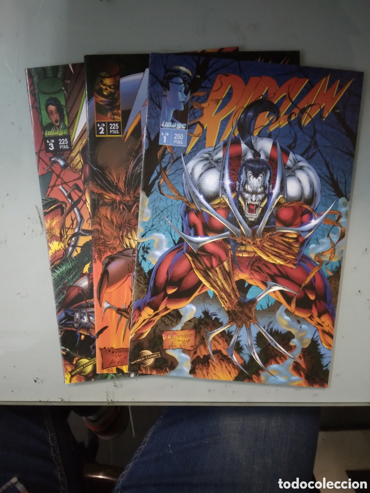 C&oacute;mics: World Comics Image Ripclaw, 1.2.3.Grapa 2A - Foto 1