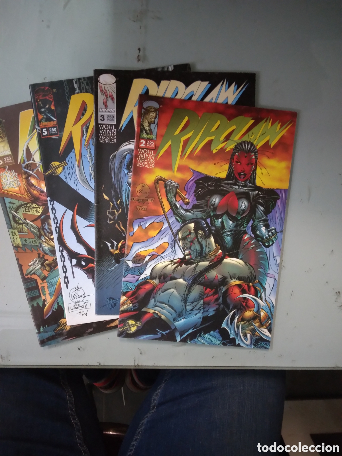 C&oacute;mics: World Comics Image,Ripclaw, vol II, 2.3.5.y 6, Grapa 2A - Foto 1