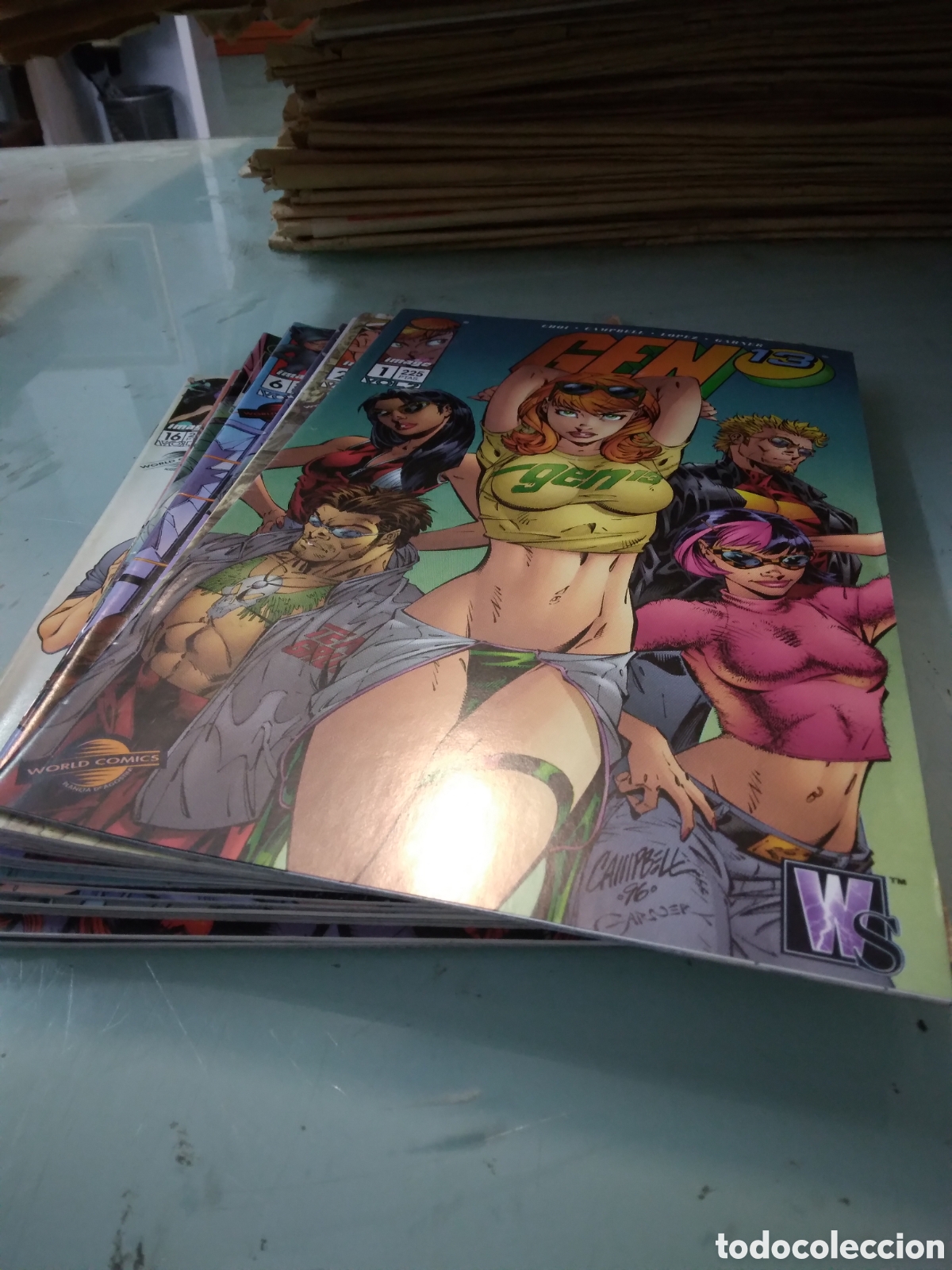 C&oacute;mics: World Comics, Image, GEN 13:vol 2, 1 al 17, Grapa 2B - Foto 2