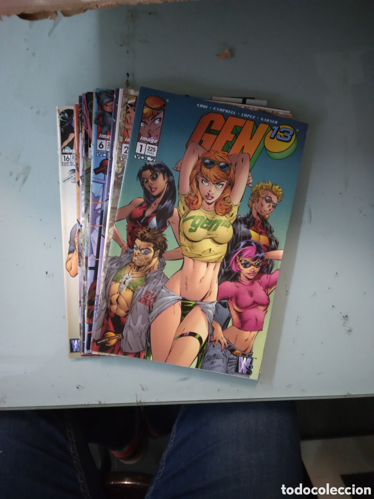 C&oacute;mics: World Comics, Image, GEN 13:vol 2, 1 al 17, Grapa 2B - Foto 1