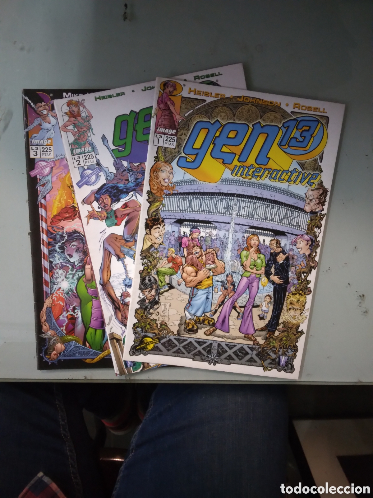C&oacute;mics: World Comics Image, GEN 13 Interactive, 1 al 3, Grapa 2B - Foto 1