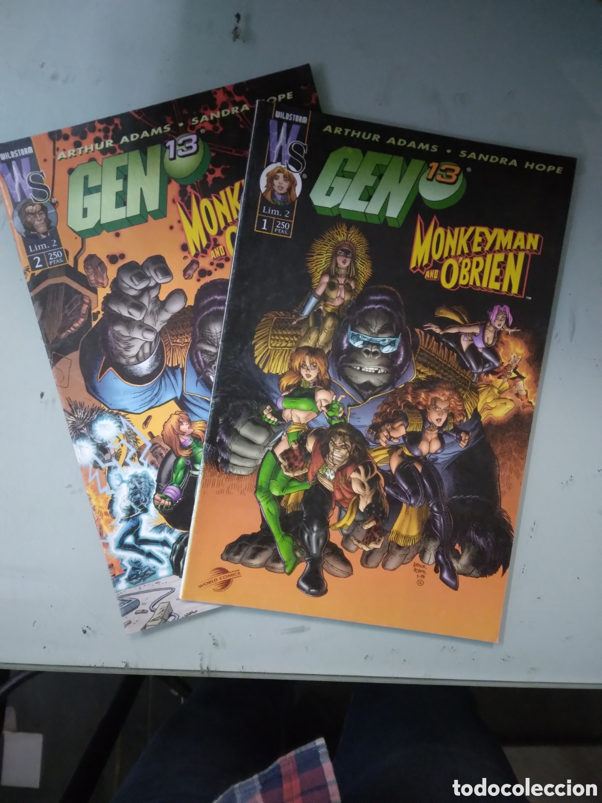 C&oacute;mics: World Comics Image, Monkeyman and Obrien, 1 y 2, Grapa 2B - Foto 1