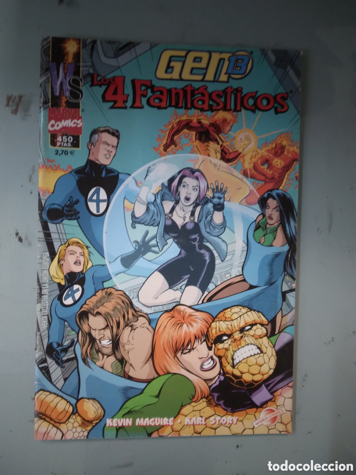C&oacute;mics: World Comics Image,.GEN 13, Los 4 fant&aacute;sticos, Grapa 2B - Foto 1