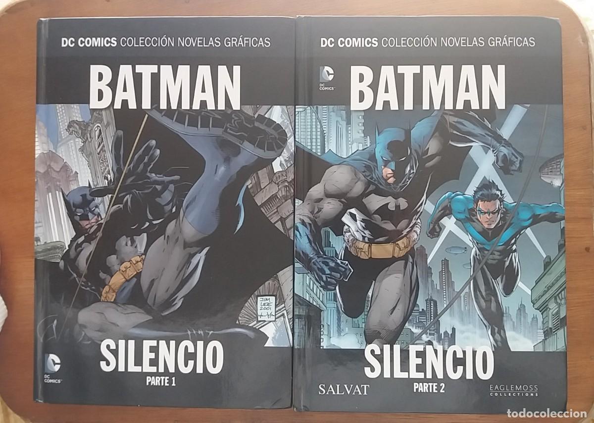 C&oacute;mics: BATMAN, SILENCIO PARTE 1 Y 2, TAPA DURA, DC COMICS COLECCION NOVELAS GRAFICAS, SALVAT