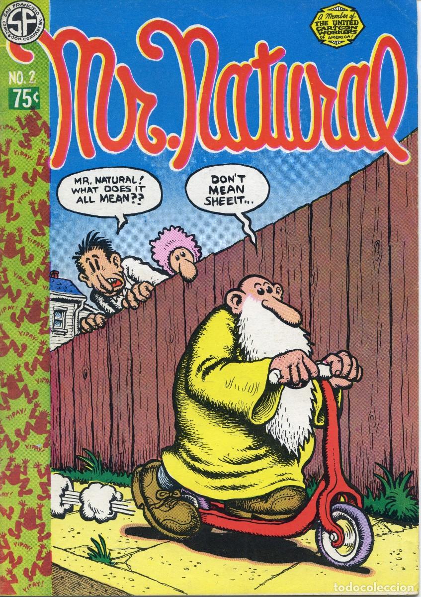 C&oacute;mics: MR. NATURAL N&ordm; 2 - ROBERT CRUMB - COMIX UNDERGROUND - 1971 - Foto 1