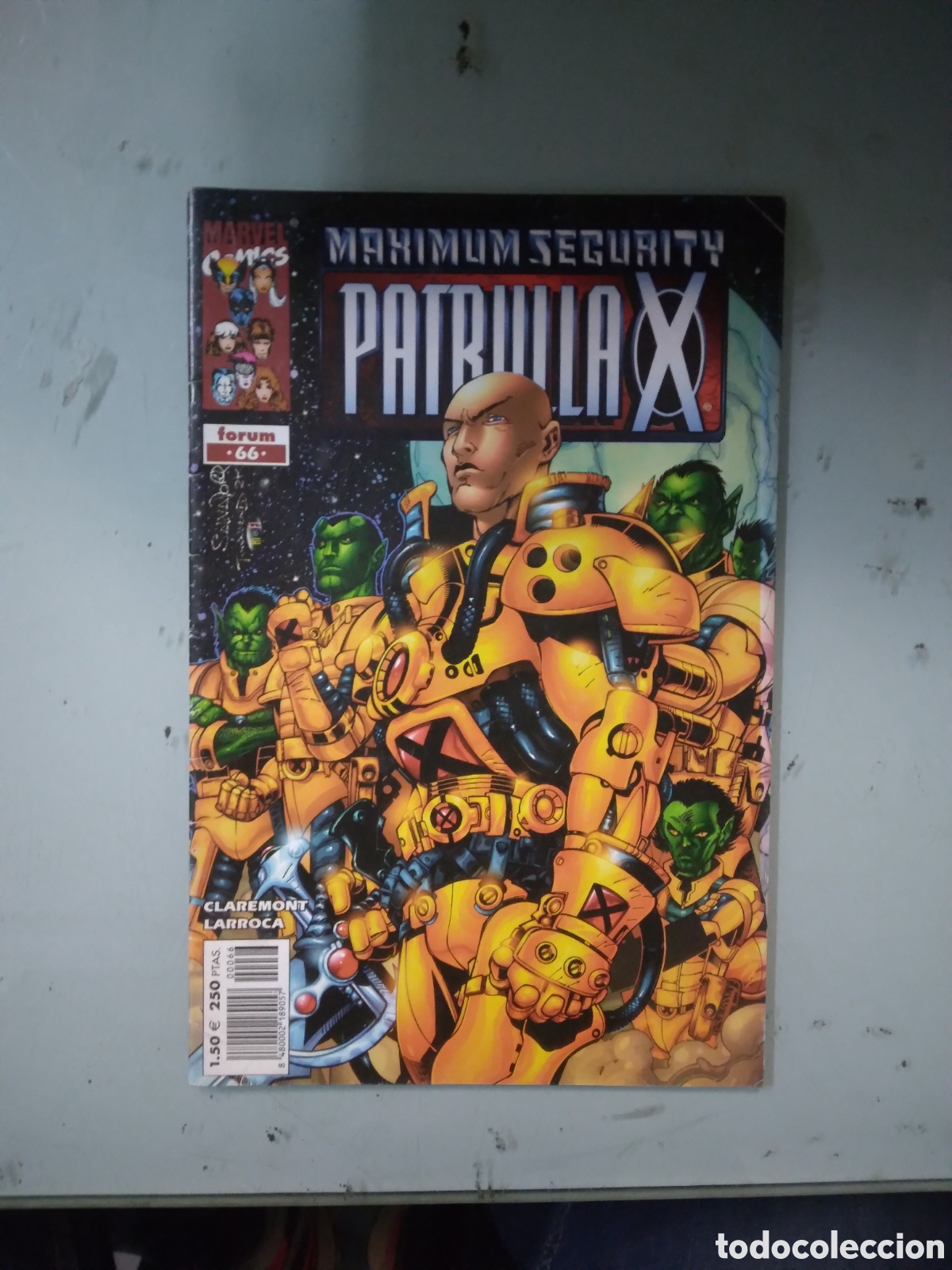 C&oacute;mics: Marvel Comics Forum, 66, Maximum Security, Patrulla X, Grapa 1D - Foto 1