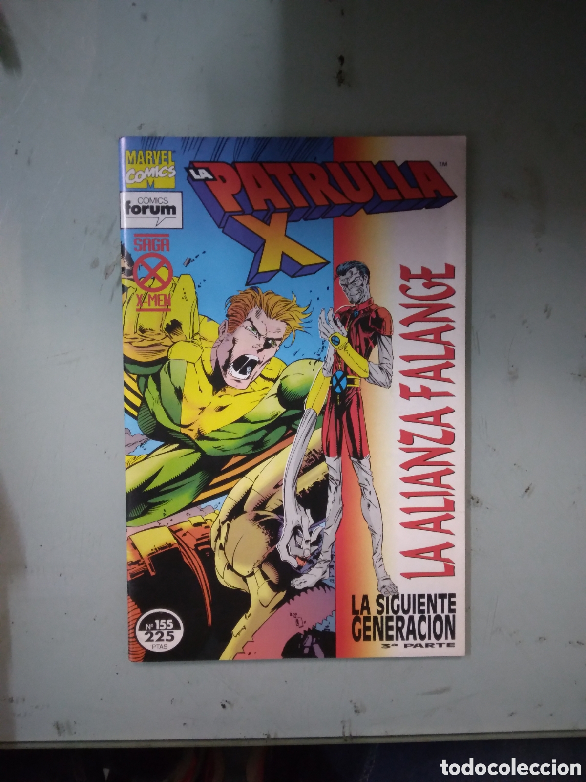 C&oacute;mics: Marvel Comics Forum, Saga X Men, Patrulla X,155, Grapa 1D - Foto 1