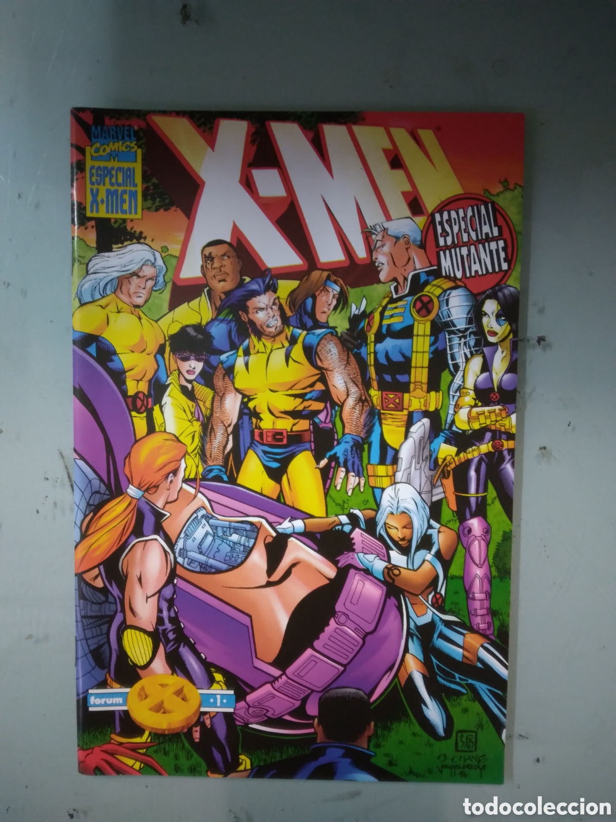 C&oacute;mics: Marvel Comics Forum, Especial X Men,Forum 1, Grapa 1D - Foto 1