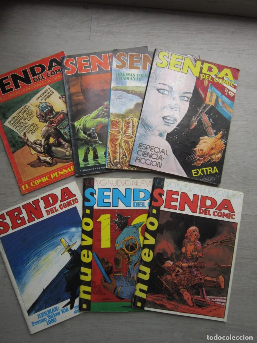 C&oacute;mics: LOTE SENDA DEL COMIC. 7 ejemplares 1979 -1981 Nedisa - Foto 1