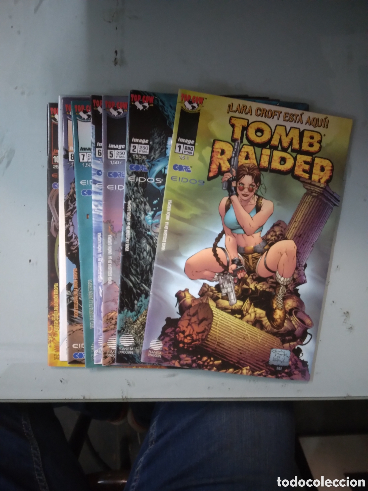 C&oacute;mics: Top Cow, Agostini, Tom Raider, 1 al 10, Grapa 2B - Foto 1