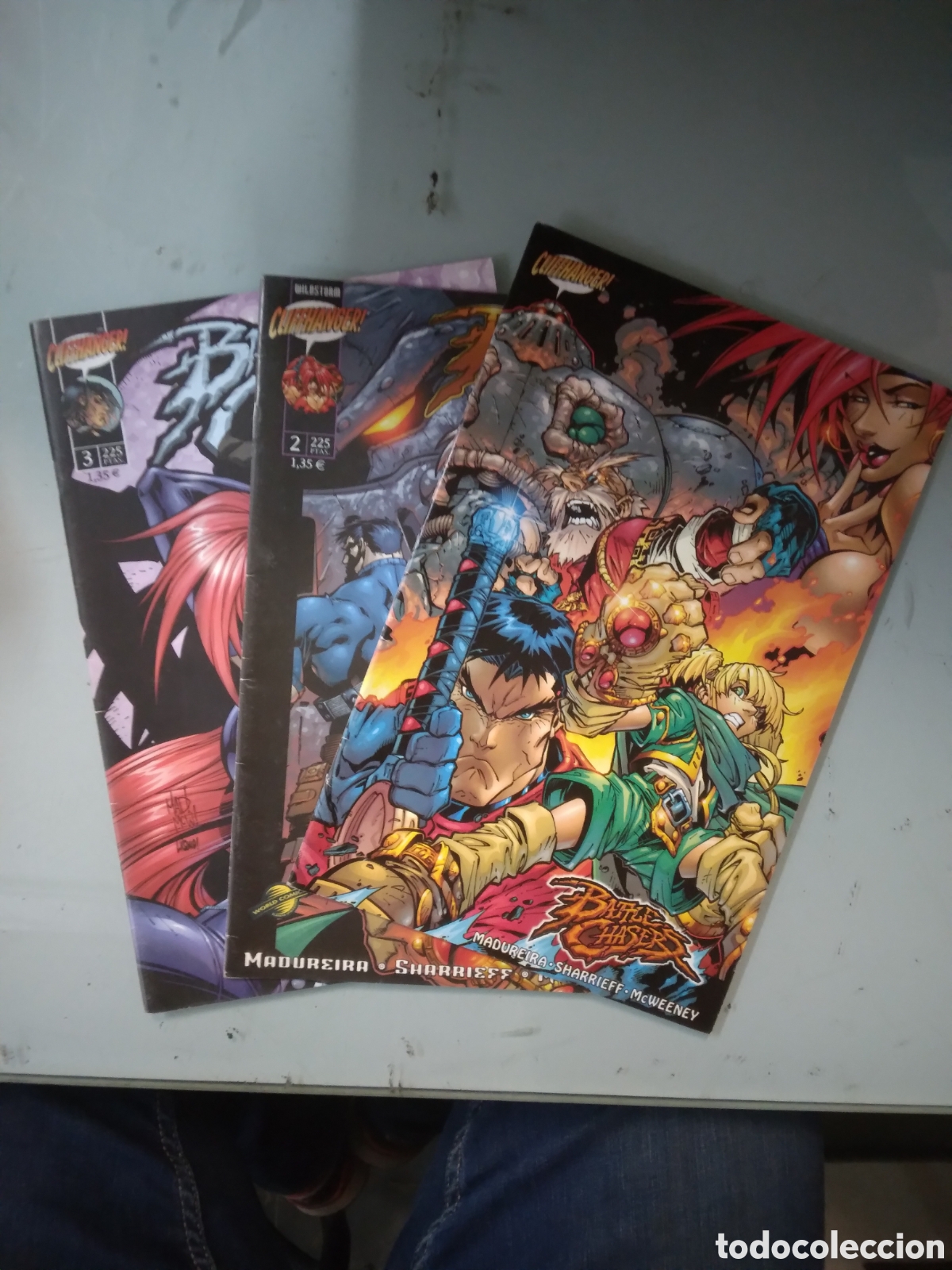 C&oacute;mics: CLIFFHANGER, Battle Chasers, 1 al 3, Grapa 2B - Foto 1