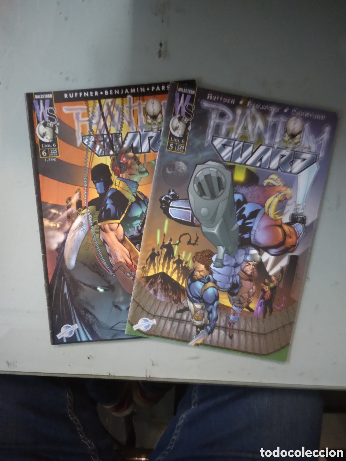 C&oacute;mics: World Comics Wildstorm, Phantom Guard, 5 y 6, Grapa 2B - Foto 1