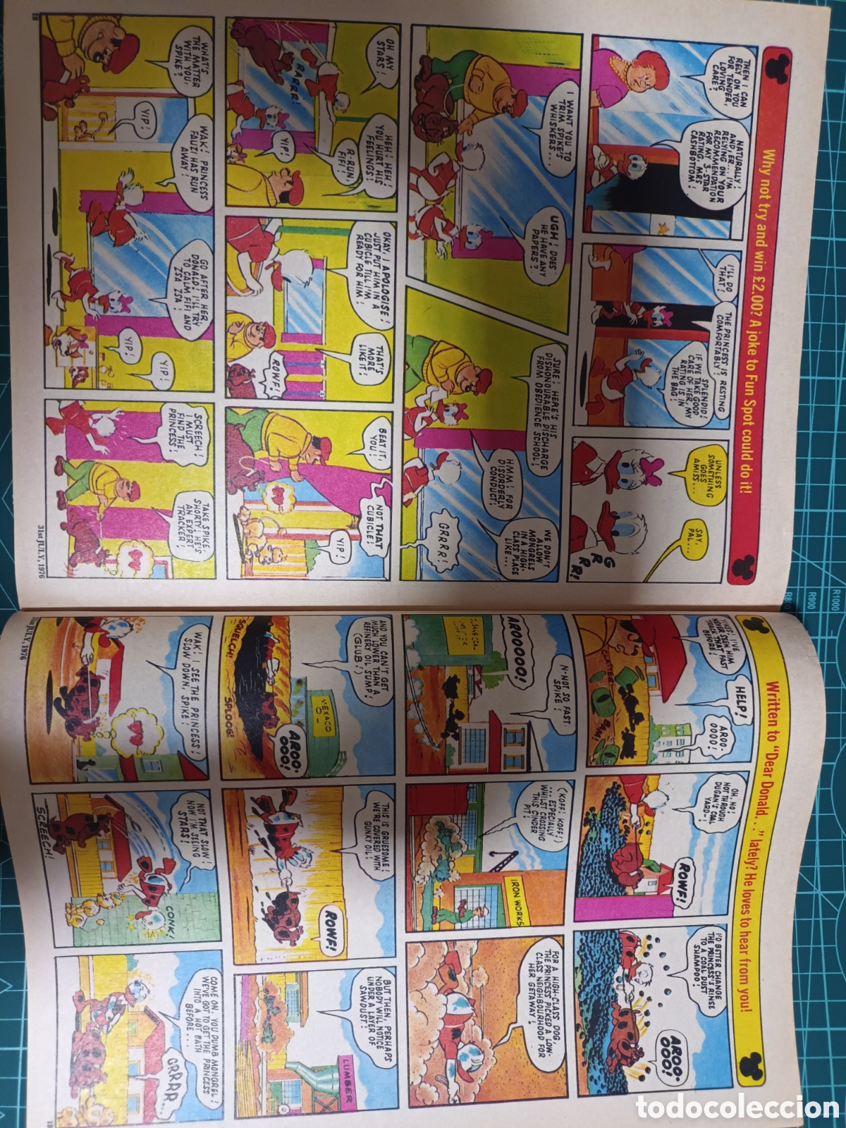 C&oacute;mics: Mickey mouse n&uacute;mero 41 en ingl&eacute;s 1976 - Foto 4