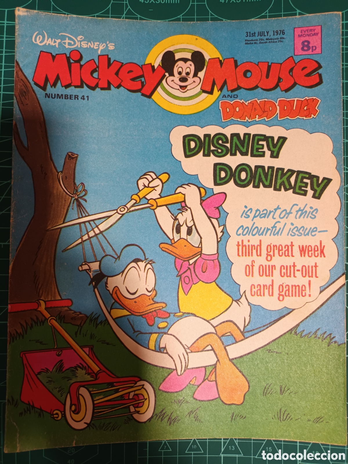C&oacute;mics: Mickey mouse n&uacute;mero 41 en ingl&eacute;s 1976 - Foto 1