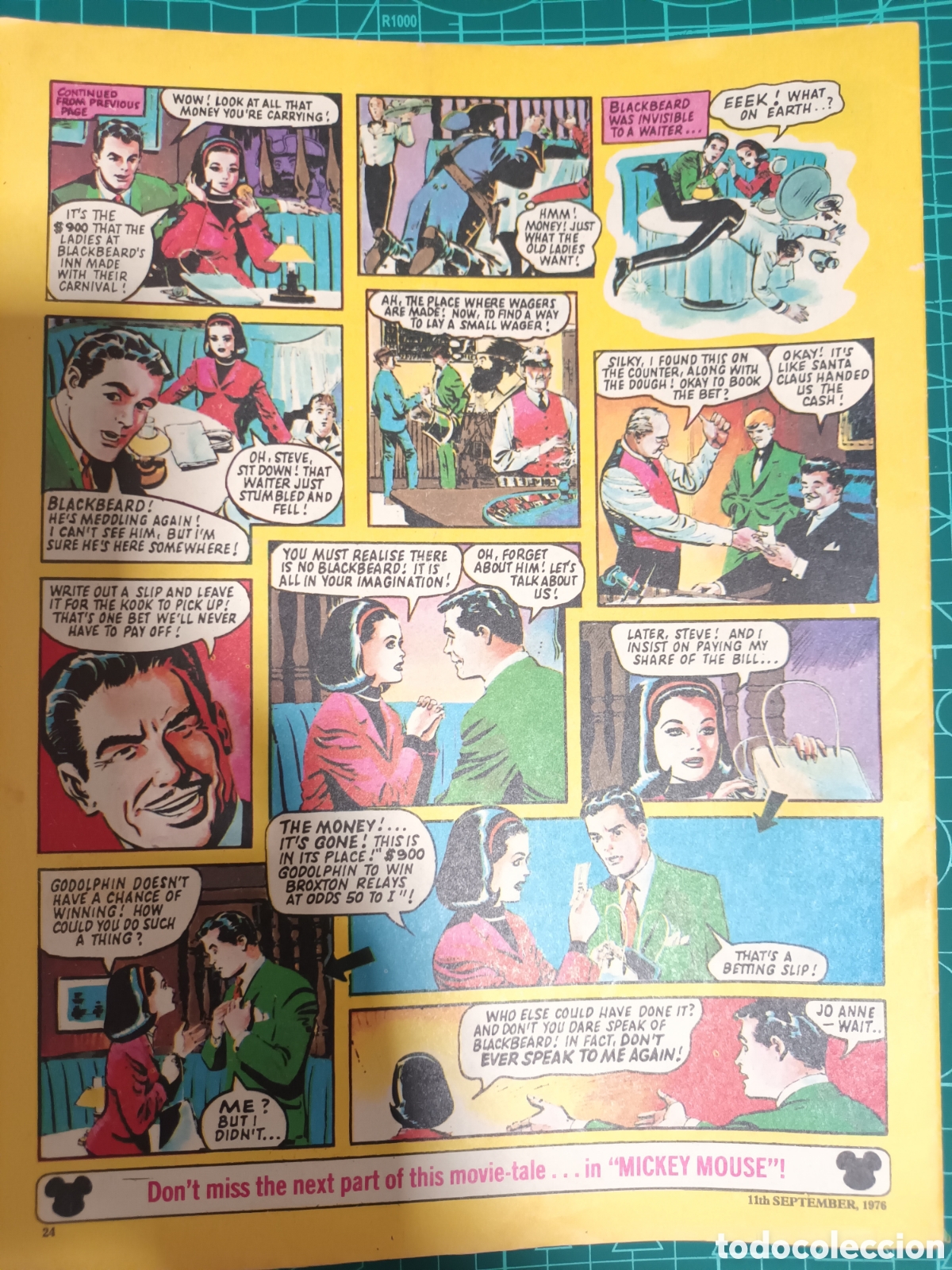 C&oacute;mics: Mickey mouse n&uacute;mero 47 en ingl&eacute;s 1976 - Foto 3