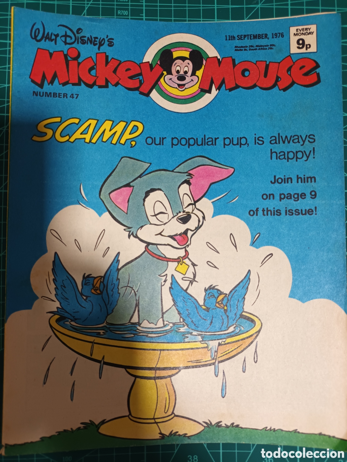 C&oacute;mics: Mickey mouse n&uacute;mero 47 en ingl&eacute;s 1976 - Foto 1