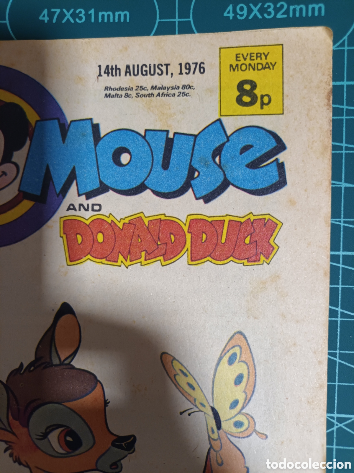 C&oacute;mics: Mickey mouse n&uacute;mero 43 1976 en ingl&eacute;s - Foto 2