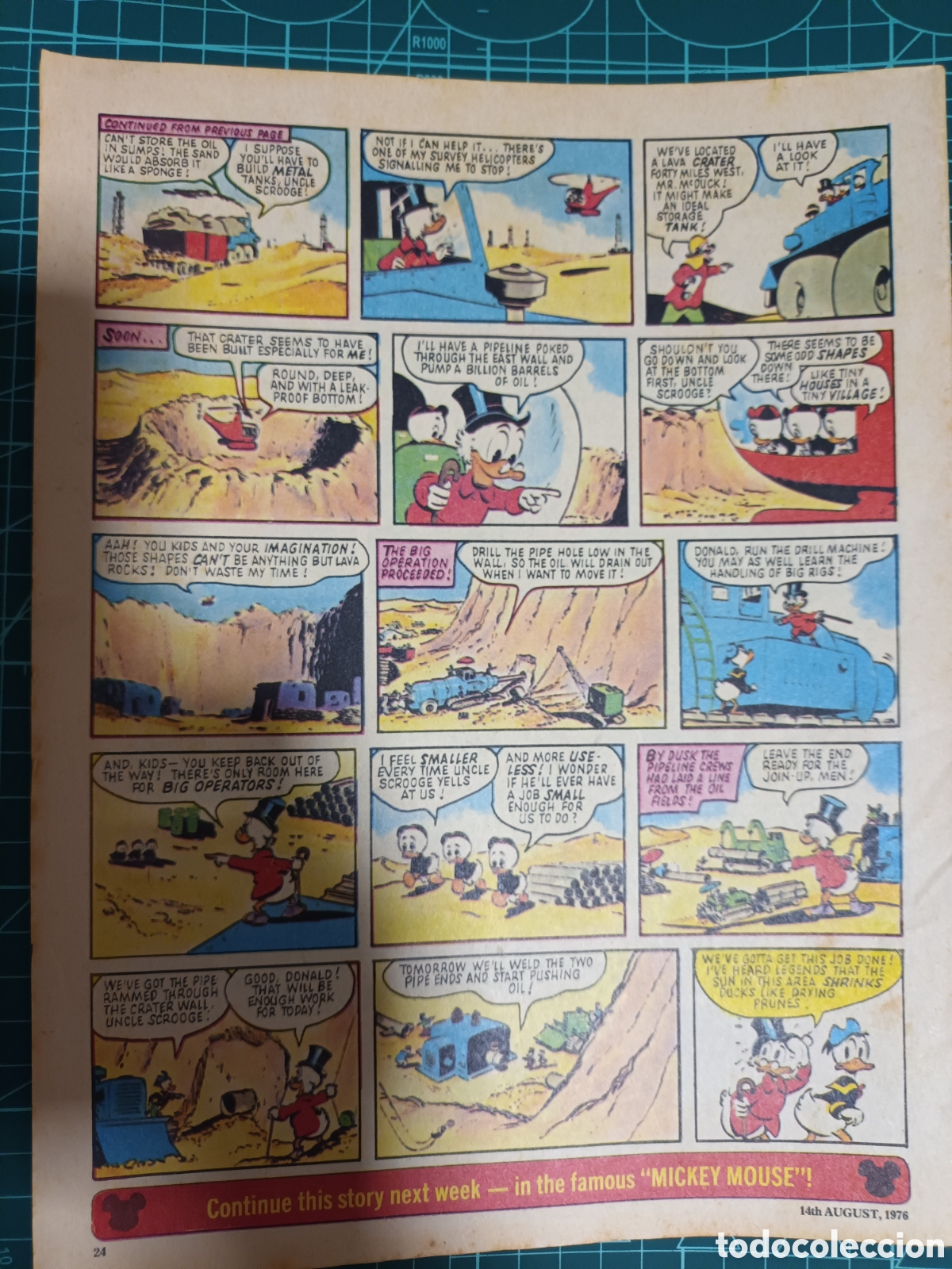 C&oacute;mics: Mickey mouse n&uacute;mero 43 1976 en ingl&eacute;s - Foto 3