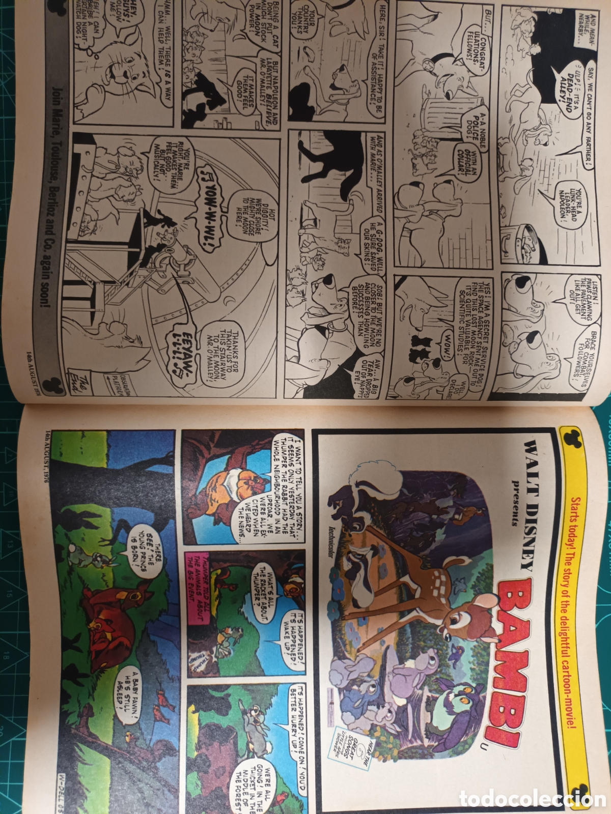 C&oacute;mics: Mickey mouse n&uacute;mero 43 1976 en ingl&eacute;s - Foto 4