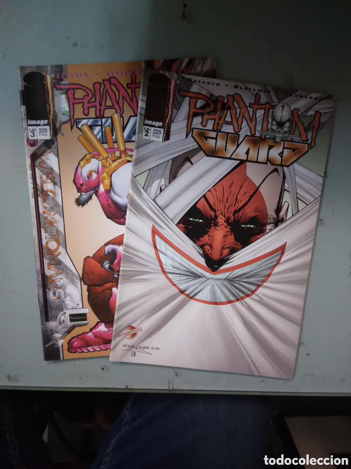 C&oacute;mics: World Comics, Image, Phantom Guard 2 y 3, Grapa 2D - Foto 1