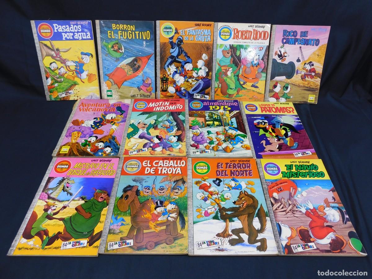 C&oacute;mics: LOTE TEBEOS - COLECCI&Oacute;N DUMBO - WALT DISNEY - Foto 1