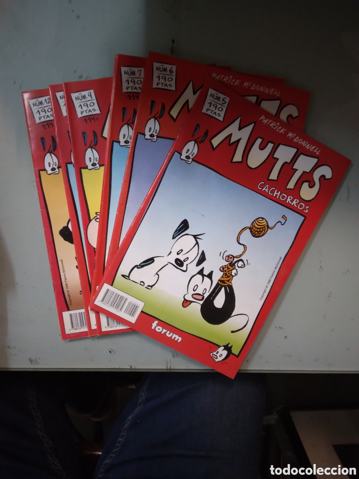 C&oacute;mics: Comics Forum, Mutts, 5 al 12, Patrick McDonnell, Grapa 2D - Foto 1