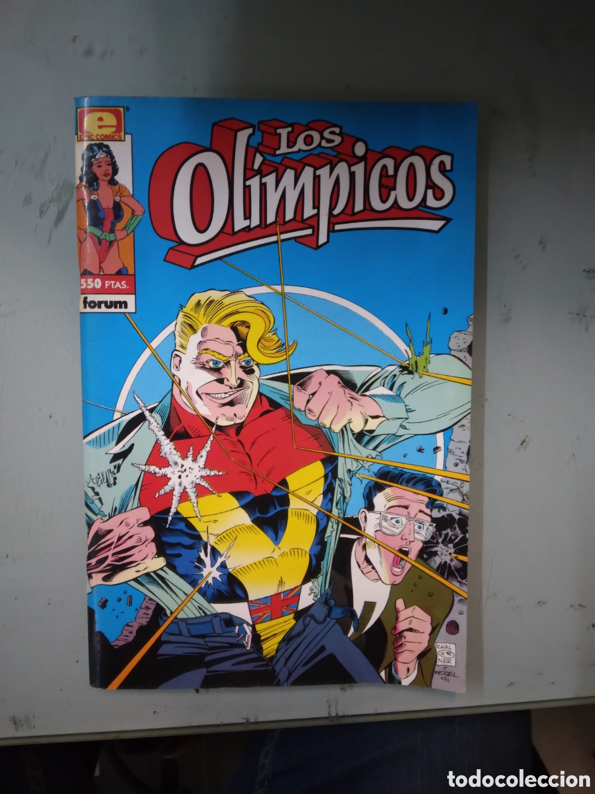 C&oacute;mics: Epic Comics Epic Series, Forum, Los ol&iacute;mpicos, Grapa 2C - Foto 1
